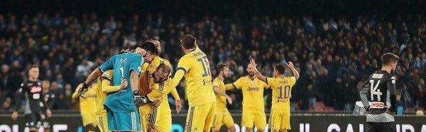  那不勒斯终结尤文联赛不败金身  