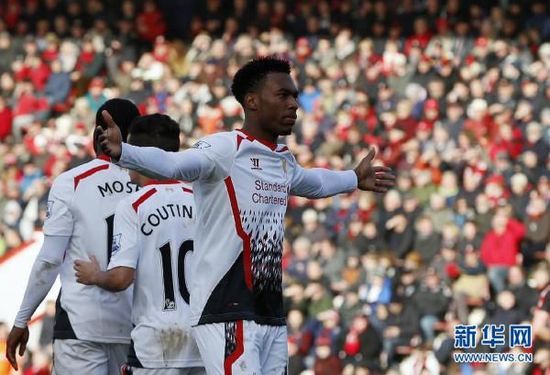  利物浦青春风暴横扫伯恩茅斯  